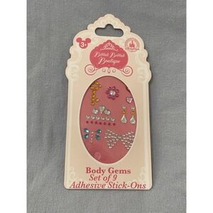 NEW Walt Disney Parks Bibbidi Bobbidi Boutique - Set of 9 - Stick On Body Gems